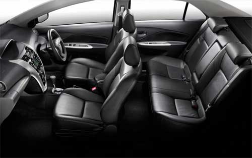 Trunk view of Nissan Almera